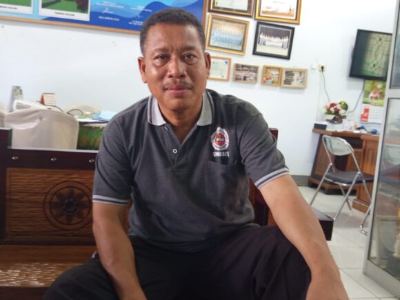 Kepala SMKN 2 Selong, H. Sahlan, S.Pd., M.Pd., penerimaan murid baru tahun2025 melebihi target.