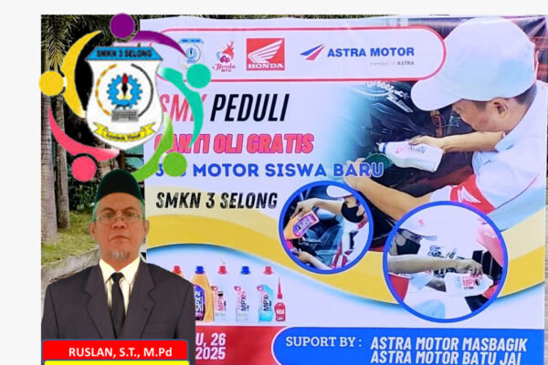 SPMB 2025 SMKN 3 Selong Meningkat 41% TKJ Jadi Primadona