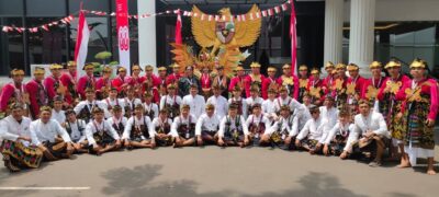  Persiapan Atraksi HUT RI "Tembolak Beak NTB Gladi Bersih di Istana Merdeka Jakart