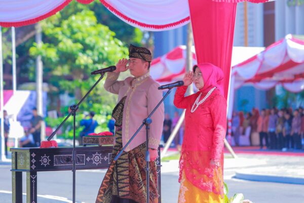 Kibar Merah Putih ke 80 Kominfotik Siap Kawal NTB Makmur Mendunia