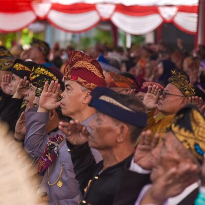 Kibar Merah Putih ke 80 Kominfotik Siap Kawal NTB Makmur Mendunia