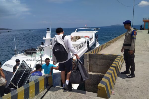  Polairud Polda NTB Perkuat Keselamatan dan Kemanusiaan di Laut Lombok Utara.