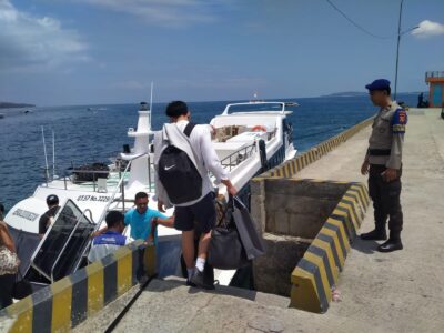  Polairud Polda NTB Perkuat Keselamatan dan Kemanusiaan di Laut Lombok Utara.