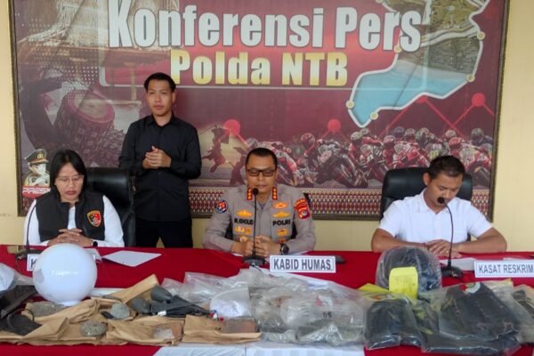Polda NTB Tetapkan 20 Tersangka Kasus Pengerusakan dan Penjarahan UNRAS 30 Agustus