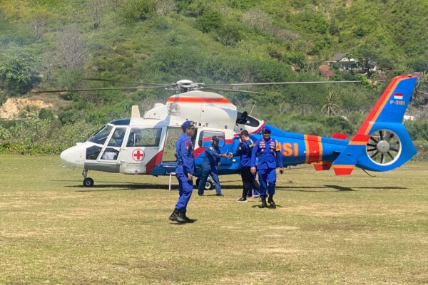 Ditpolairud Polda NTB Laksanakan Patroli Udara dan Pengecekan Helipad Jelang MotoGP 2025