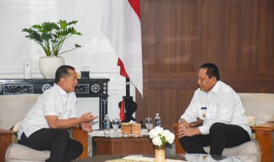Gubernur Gorontalo Kunjungi NTB: Dalami Skema Izin Tambang Rakyat Formula Atasi Tambang Ilegal