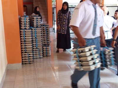 MBG SMKN 4 Mataram Cetak Generasi Emas NTB Makmur Mendunia
