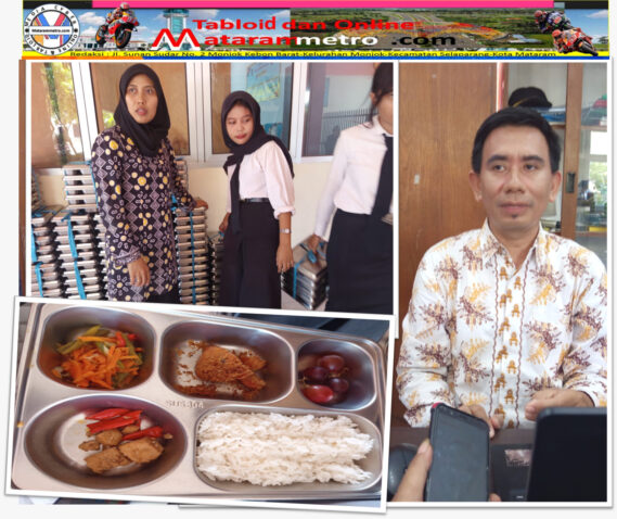MBG SMKN 4 Mataram Cetak Generasi Emas NTB Makmur Mendunia