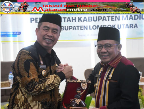 Bupati Lombok Utara Terima Kunker Pemkab Madiun, Bahas Efisiensi Penerangan Jalan