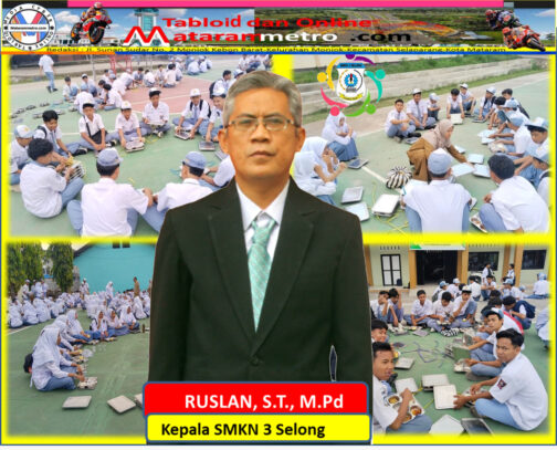 545 Senyum NTB Makmur Mendunia Warnai MBG SMKN 3 Selong