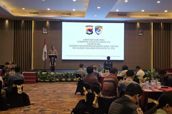 Polda NTB Gelar Rakernis Bahas Penyempurnaan Alokasi Anggaran Tahun 2026