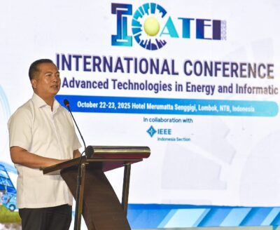 Gubernur NTB Dorong Lombok Jadi Provinsi Hijau Lewat Energi Bersih di ICATEI 2025