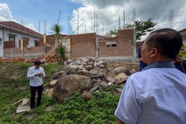 Gubernur NTB Tinjau Progres Pembangunan Tambahan  RS Manambai Abdulkadir ke Tipe B