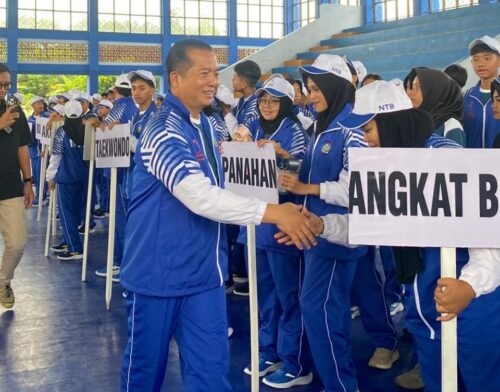 Gubernur Lepas 102 Atlet NTB ke Popnas dan Peparpenas 2025