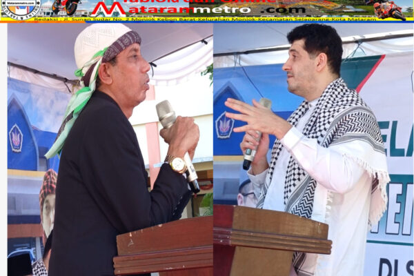 Jumat Imtaq SMKN 4 Mataram Galang Donasi Makanan Siap Saji Untuk Palestina