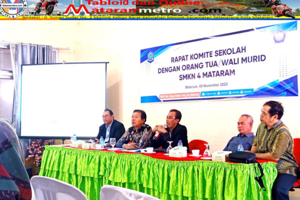 SMKN 4 Mataram Gelar Rapat Wali Murid Bersama Dewan Komite Sekolah Satukan Semangat Sukseskan Pendidikan
