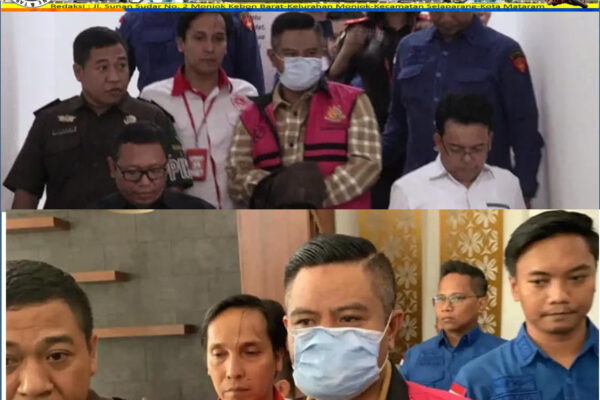 Tukang Bagi Dana Siluman Anggota DPRD NTB Di Borgol