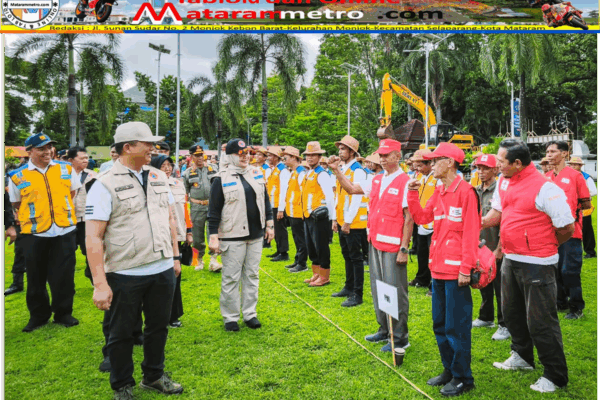 Apel Siaga Bencana NTB, Gubernur Tekankan Kesiapsiagaan dan Kolaborasi Lintas Sektor