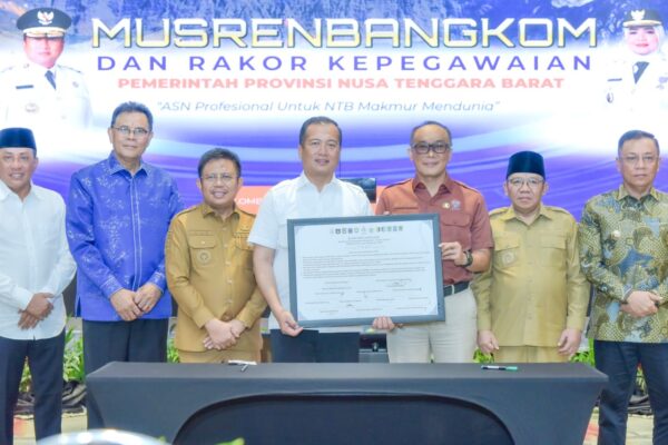 Gubernur NTB Buka Musrenbangkom, Tekankan ASN  Berkompetisi Melalui Kinerja, Bukan Politik