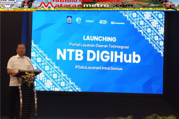 Gubernur NTB Launching Portal Layanan Daerah Terintegrasi NTB DIGIHub #SatuLayananUntukSemua