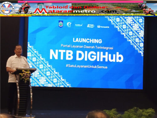 Gubernur NTB Launching Portal Layanan Daerah Terintegrasi NTB DIGIHub #SatuLayananUntukSemua