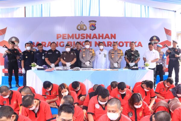 Polda NTB Musnahkan BB Narkoba Tutup Tahun 2025