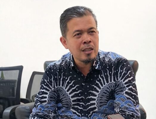 Sekretaris Dinas Pariwisata dan Ekonomi Kreatif Provinsi NTB, Muhammad Erwan saat ditemui di ruang kerjanya, 07 April 2026.