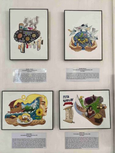 Dinas Perpustakaan dan Kearsipan NTB dukung terwujudnya Keadilan Bencana melalui Pameran Seni Inklusif