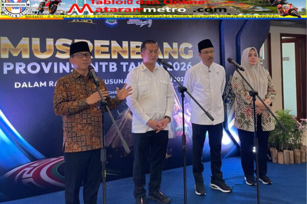 Dua Menteri Kompak Apresiasi Arah Pembangunan NTB, Musrenbang 2026 Tegaskan Sinkronisasi Pusat–Daerah