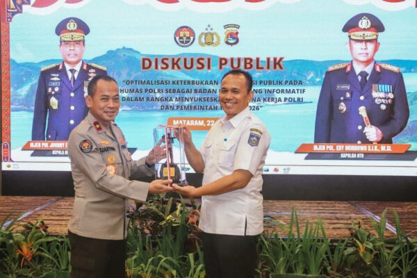 Mabes Polri Gelar Diskusi Keterbukaan Informasi di Polda NTB, Kominfotik Tekankan Transparansi Terukur