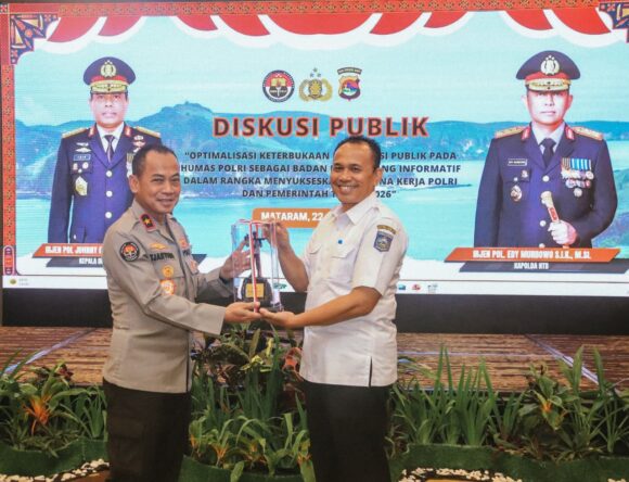 Mabes Polri Gelar Diskusi Keterbukaan Informasi di Polda NTB, Kominfotik Tekankan Transparansi Terukur