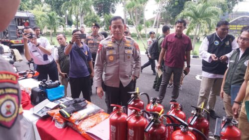 Antisipasi Karhutla, Polda NTB Gelar Simulasi dan Rakor Lintas Sektoral