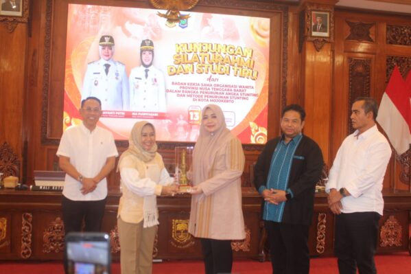 BKOW NTB Pelajari Strategi Mojokerto Tekan Stunting hingga 0,92 Persen