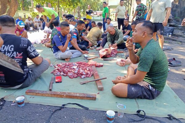 Idul Adha 1447 H/ 2026 M, Kodim 1606 Mataram Qurban 3 Ekor Sapi Untuk Rakyat