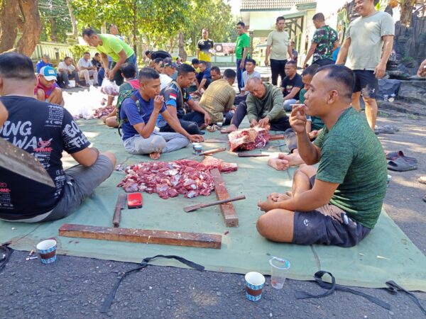 Idul Adha 1447 H/ 2026 M, Kodim 1606 Mataram Qurban 3 Ekor Sapi Untuk Rakyat