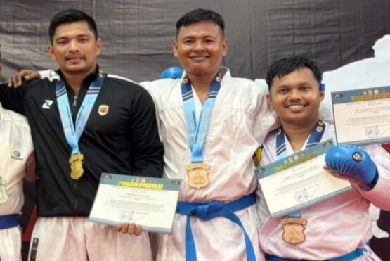 Kontingen Karate Polda NTB Sabet Lima Medali di Kapolri Cup 2026