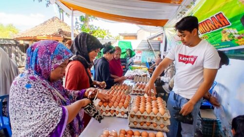 GPM Hadir di Kebon Sari, Pemprov NTB Jaga Daya Beli Warga dengan Pangan Murah