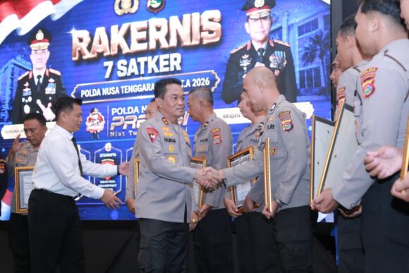 Rakernis Gabungan Polda NTB 2026 Dibuka, Irjen Kalingga Tekankan Kolaborasi Antar Fungsi