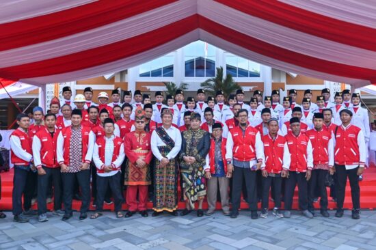 Eks Napiter dan Eks JI Hadiri Upacara HUT RI ke-81 di NTB