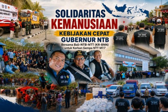 Pelajaran dari Gempa M7,7 NTT: Keputusan Cepat Gubernur NTB Menggerakkan Solidaritas